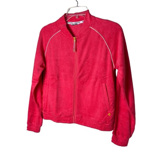Kari Traa Full Zip Rio Jacket Kiss Velour Track Jacket Sz M NWT - Picture 2 of 11